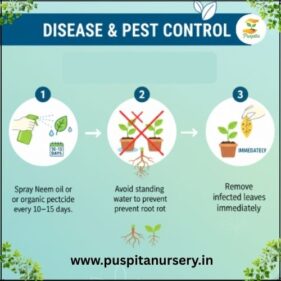 Muktajhuri begun .Disease & Pest Control