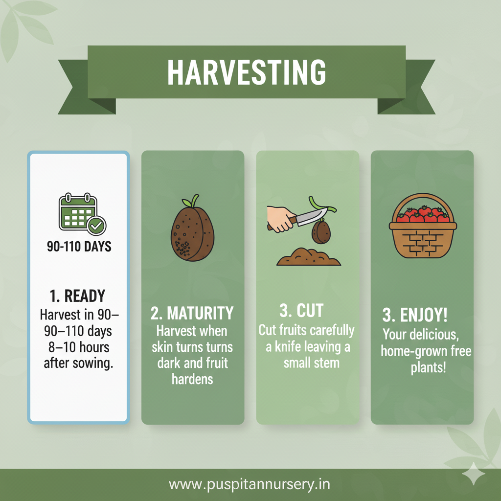 black kumra Harvesting