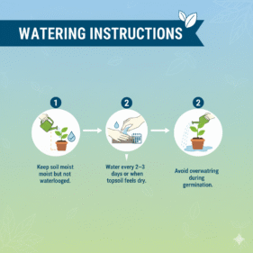 watering instructions