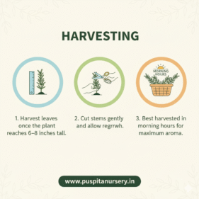 Resemary Harvesting