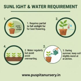 balsam d mixed Sunlight & Water Requirement