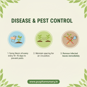 green capsicum Disease & Pest Control