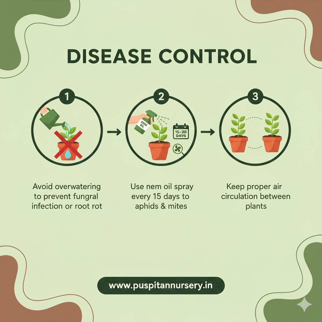 orange inca Disease Control