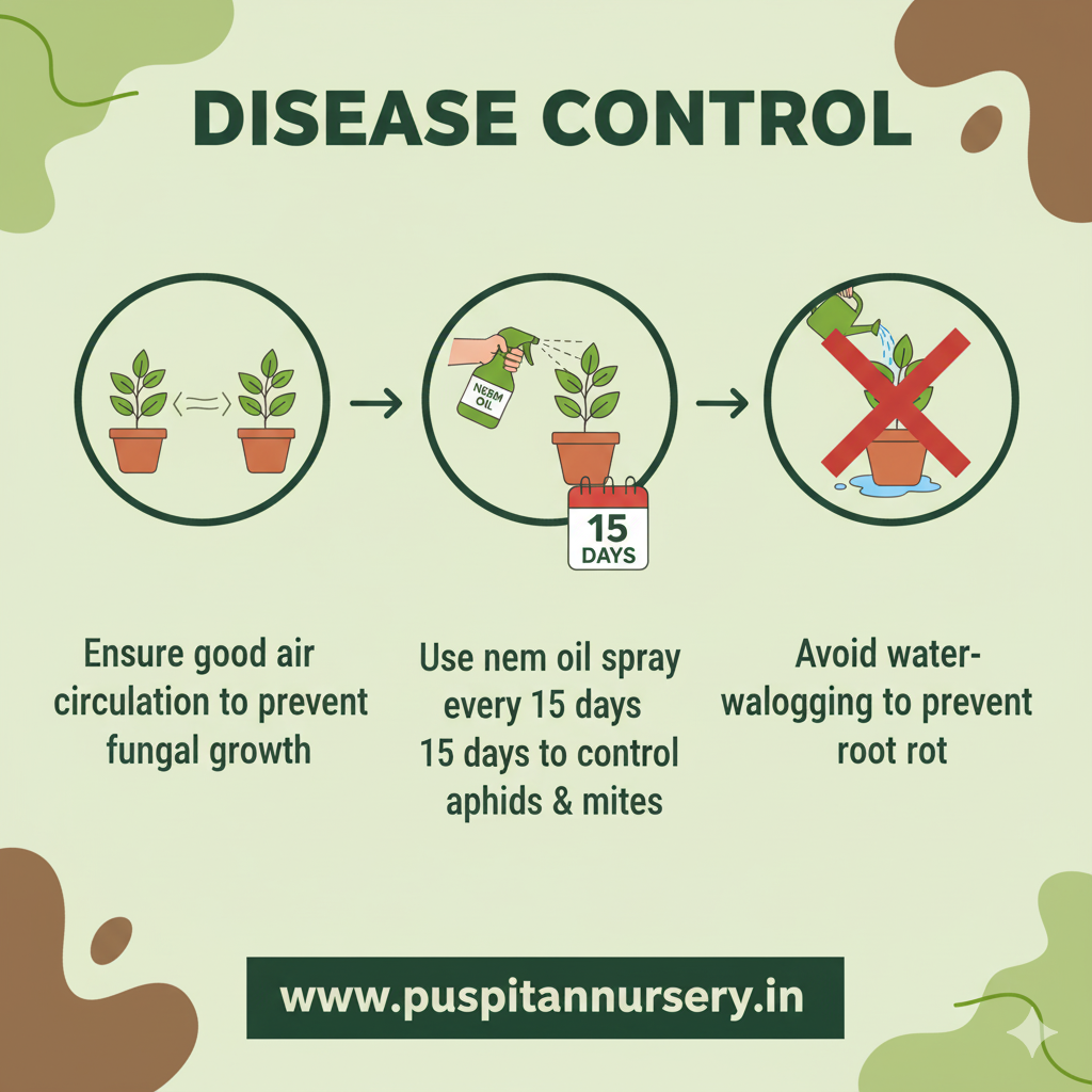prtunia mixed Disease Control